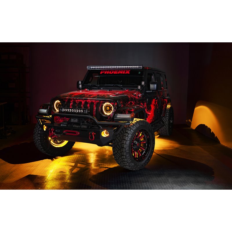 Oracle | Jeep Wrangler JL/Gladiator JT Sport High Performance 20W LED Fog Lights - Gladiator / Wrangler (JL) 2018-2024