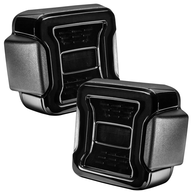 Oracle | Black Series LED Tail Lights - Gladiator / Wrangler (4xe) / Wrangler (JL) 2018-2024