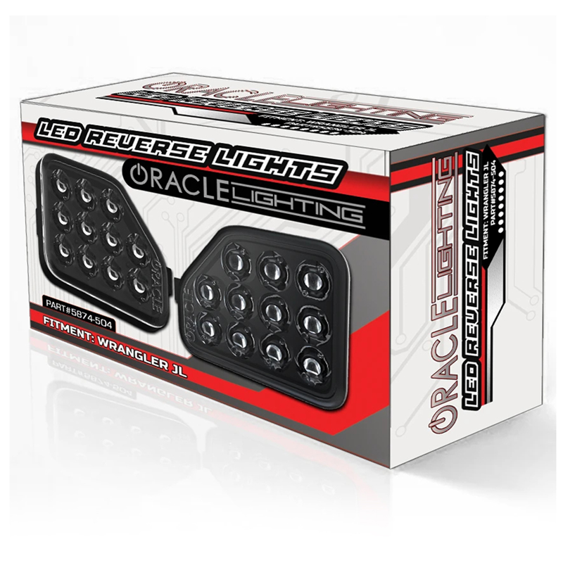 Oracle | Rear Bumper LED Reverse Lights - Wrangler (4xe) / Wrangler (JL) 2018-2024