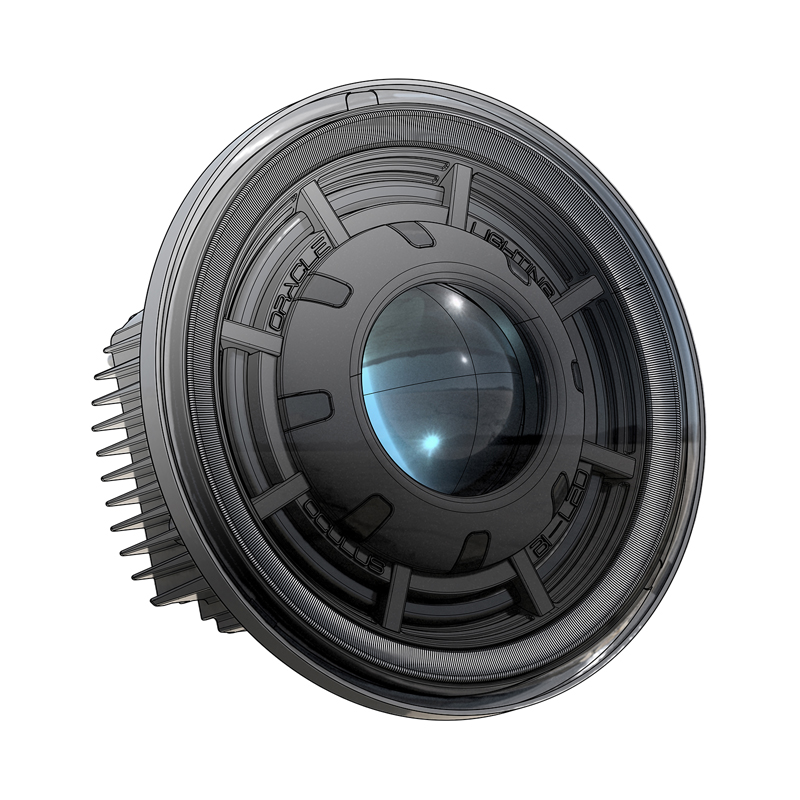 Oracle | ORACLE Lighting Oculus 7" Bi-LED Projector Headlights for Jeep Wrangler JK - Wrangler (JK) 3.6L / 3.8L 2007-2018