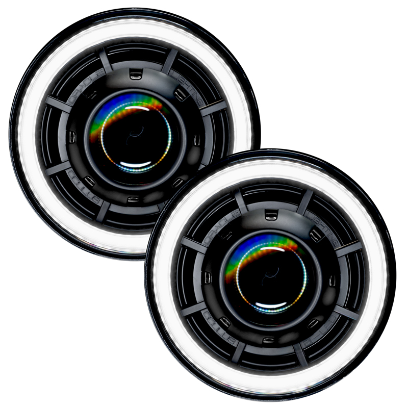 Oracle | ORACLE Lighting Oculus 7" Bi-LED Projector Headlights for Jeep Wrangler JK - Wrangler (JK) 3.6L / 3.8L 2007-2018