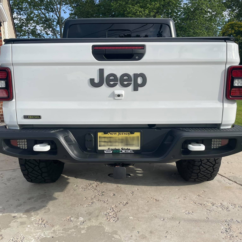 Oracle | Rear Bumper LED Reverse Lights for Jeep Gladiator JT w/PNP Harness - Gladiator 3.0L / 3.6L 2020-2024