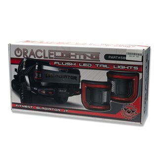 Oracle | ORACLE Lighting Flush Mount LED Tail Lights for Jeep Gladiator JT - Gladiator 3.0L / 3.6L 2020-2024