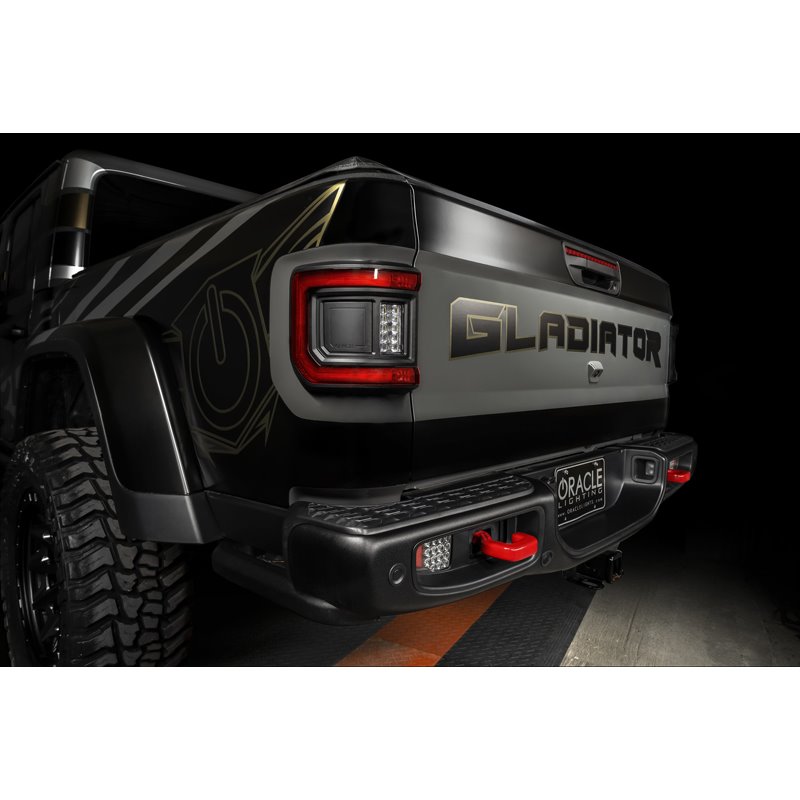 Oracle | ORACLE Lighting Flush Mount LED Tail Lights for Jeep Gladiator JT - Gladiator 3.0L / 3.6L 2020-2024