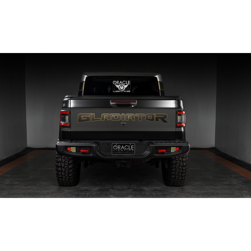 Oracle | ORACLE Lighting Flush Mount LED Tail Lights for Jeep Gladiator JT - Gladiator 3.0L / 3.6L 2020-2024