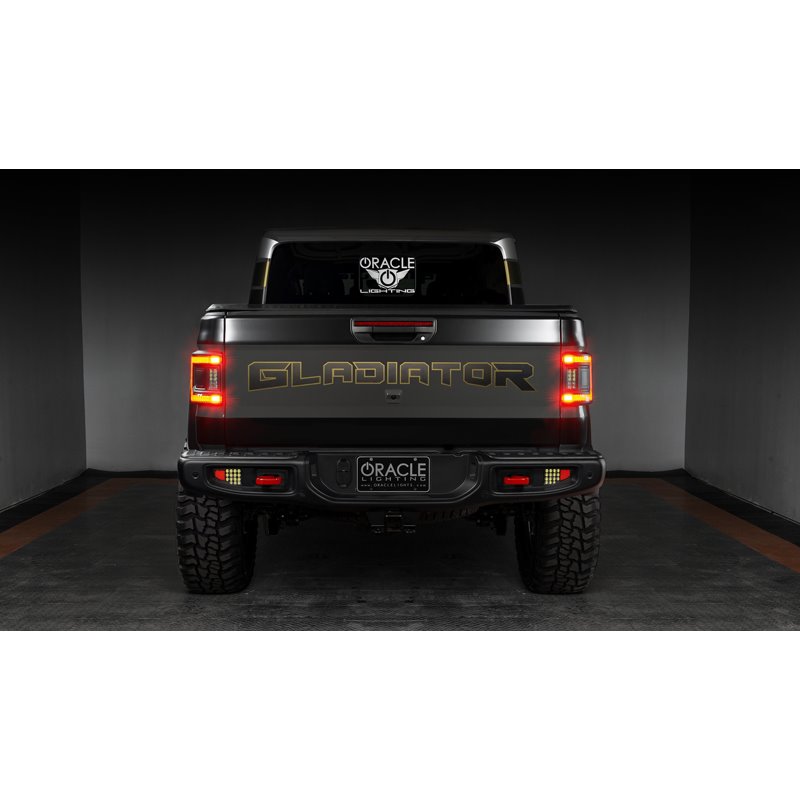 Oracle | ORACLE Lighting Flush Mount LED Tail Lights for Jeep Gladiator JT - Gladiator 3.0L / 3.6L 2020-2024