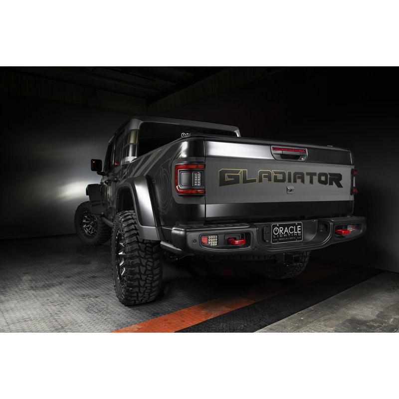Oracle | ORACLE Lighting Flush Mount LED Tail Lights for Jeep Gladiator JT - Gladiator 3.0L / 3.6L 2020-2024