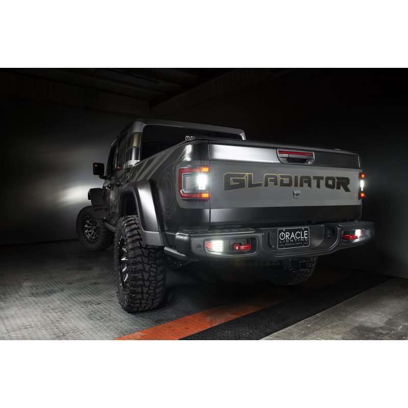 Oracle | ORACLE Lighting Flush Mount LED Tail Lights for Jeep Gladiator JT - Gladiator 3.0L / 3.6L 2020-2024