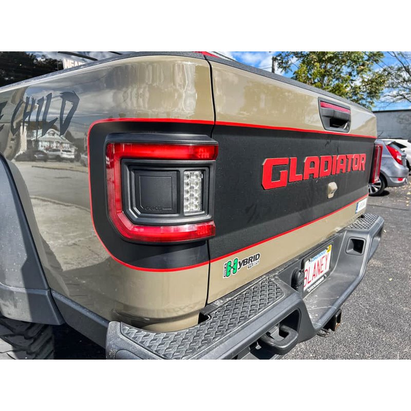 Oracle | ORACLE Lighting Flush Mount LED Tail Lights for Jeep Gladiator JT - Gladiator 3.0L / 3.6L 2020-2024