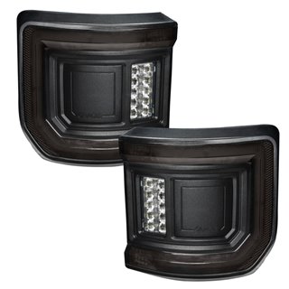 Oracle | ORACLE Lighting Black Series Flush Mount LED Tail Lights for Jeep Gladiator JT - Gladiator 3.0L / 3.6L 2020-2024