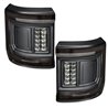 Oracle | ORACLE Lighting Black Series Flush Mount LED Tail Lights for Jeep Gladiator JT - Gladiator 3.0L / 3.6L 2020-2024