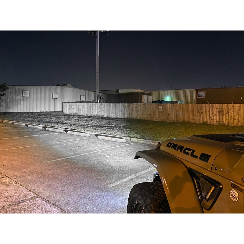 Oracle | Skid Plate w/ Integrated LED Emitters - Clear Lens - Gladiator / Wrangler (4xe) / Wrangler (JL) 2018-2024