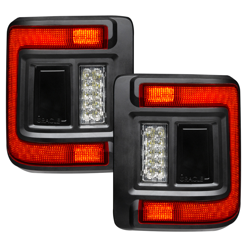 Oracle | Flush Mount LED Tail Lights for Jeep Wrangler JL - Wrangler (4xe) / Wrangler (JL) 2018-2024