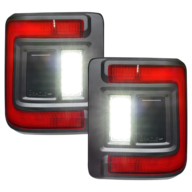 Oracle | Flush Mount LED Tail Lights for Jeep Wrangler JL - Wrangler (4xe) / Wrangler (JL) 2018-2024
