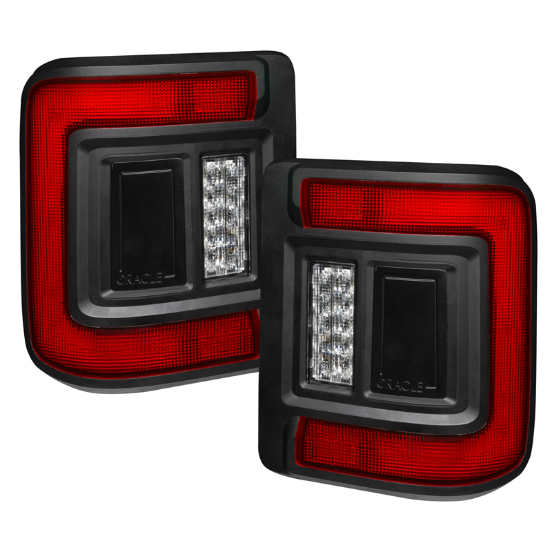 Oracle | Flush Mount LED Tail Lights for Jeep Wrangler JL - Wrangler (4xe) / Wrangler (JL) 2018-2024