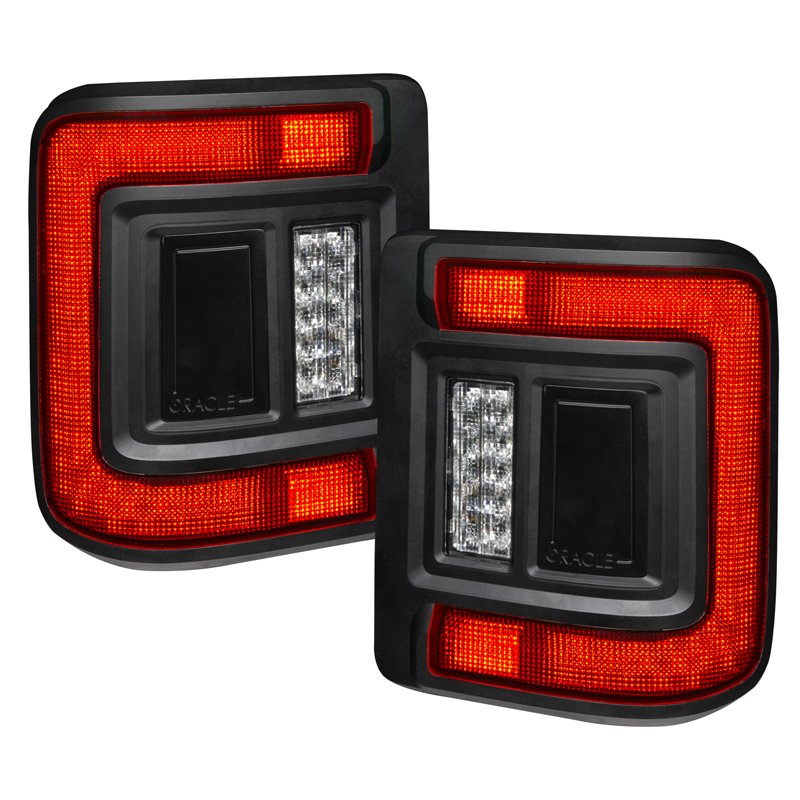 Oracle | Flush Mount LED Tail Lights for Jeep Wrangler JL - Wrangler (4xe) / Wrangler (JL) 2018-2024