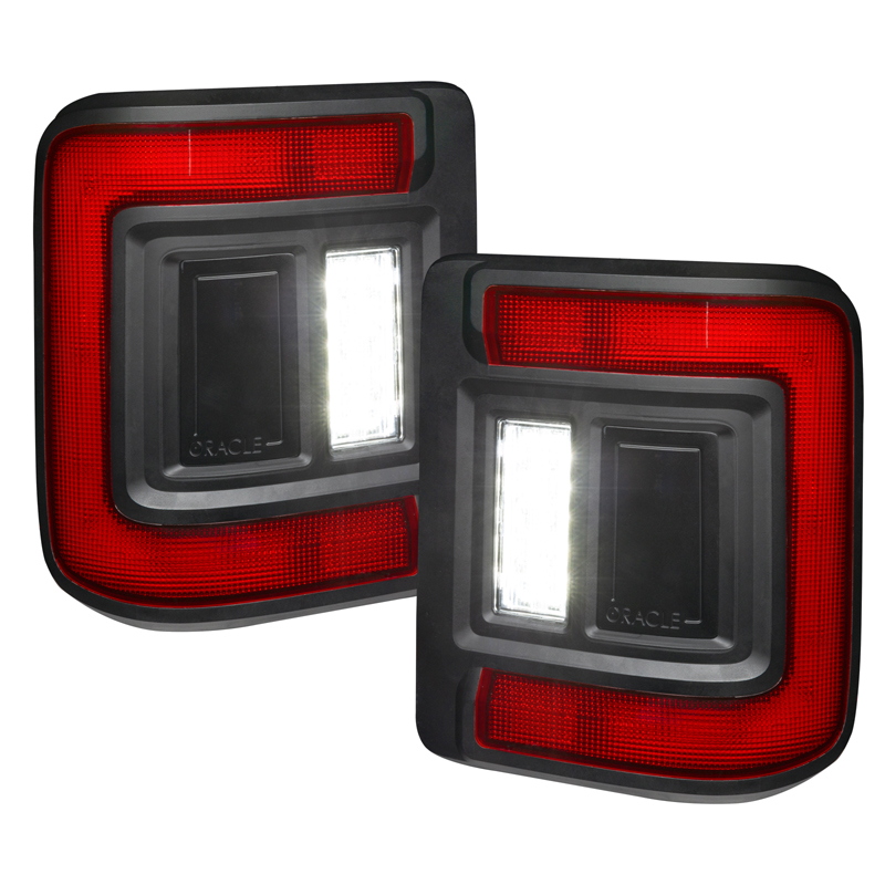 Oracle | Flush Mount LED Tail Lights for Jeep Wrangler JL - Wrangler (4xe) / Wrangler (JL) 2018-2024