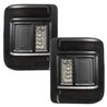 Oracle | ORACLE Lighting Black Series Flush Mount LED Tail Lights for Jeep Wrangler JL - Wrangler (4xe) / Wrangler (JL) 2018-202