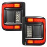 Oracle | ORACLE Lighting Black Series Flush Mount LED Tail Lights for Jeep Wrangler JL - Wrangler (4xe) / Wrangler (JL) 2018-202