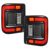 Oracle | ORACLE Lighting Black Series Flush Mount LED Tail Lights for Jeep Wrangler JL - Wrangler (4xe) / Wrangler (JL) 2018-202