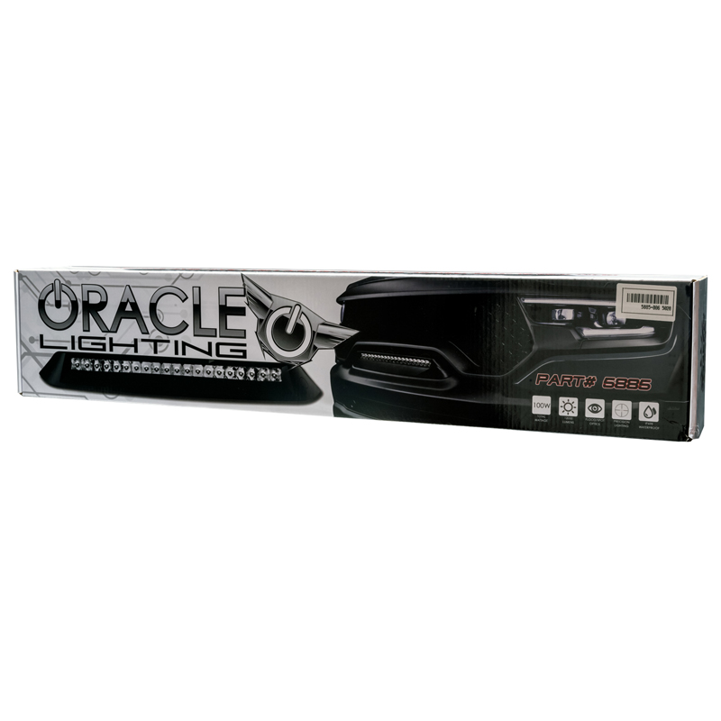 Oracle | 2019-2022 RAM Rebel/TRX Front Bumper Flush LED Light Bar System - Ram 1500 Rebel / TRX 2019-2024
