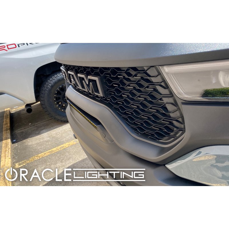 Oracle | 2019-2022 RAM Rebel/TRX Front Bumper Flush LED Light Bar System - Ram 1500 Rebel / TRX 2019-2024