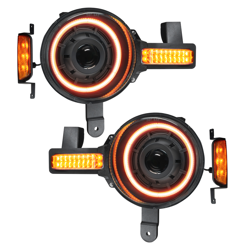 Oracle | ORACLE Lighting Oculus Bi-LED Projector Headlights for 2021+ Ford Bronco - Bronco 2.3T / 2.7T / 3.0T 2021-2024