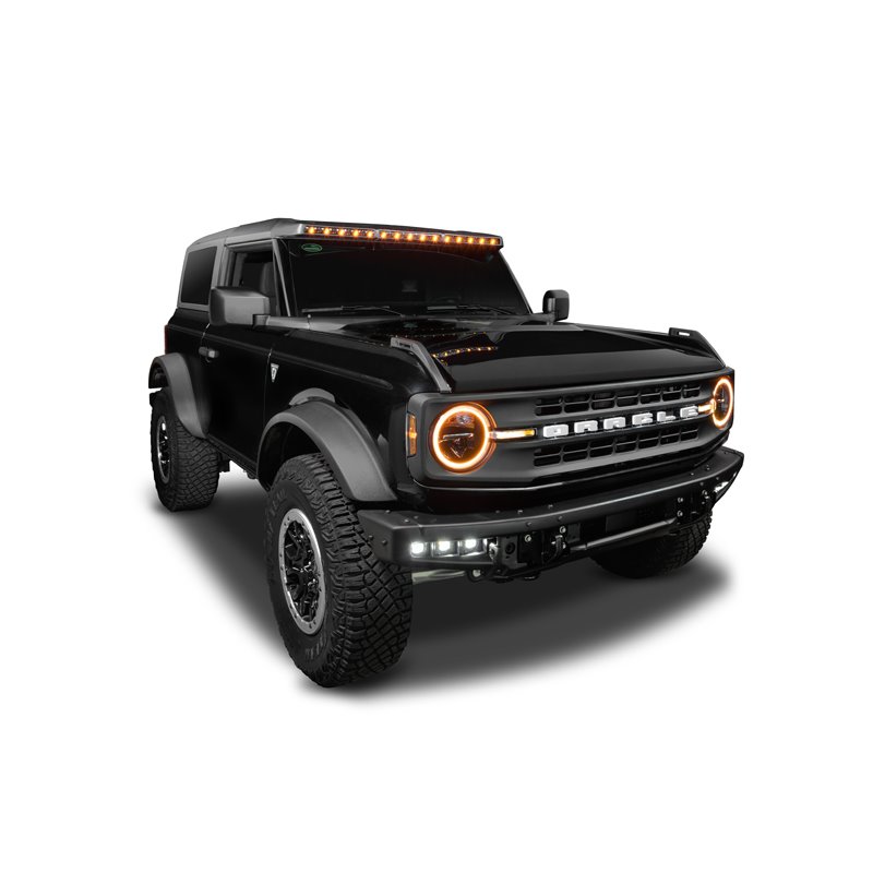 Oracle | Integrated Windshield Roof LED Light Bar System for 2021+ Ford Bronco - Bronco 2021-2024