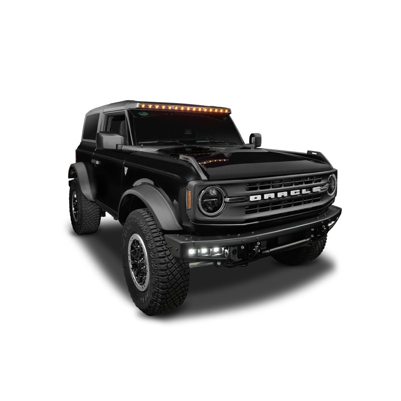 Oracle | Integrated Windshield Roof LED Light Bar System for 2021+ Ford Bronco - Bronco 2021-2024