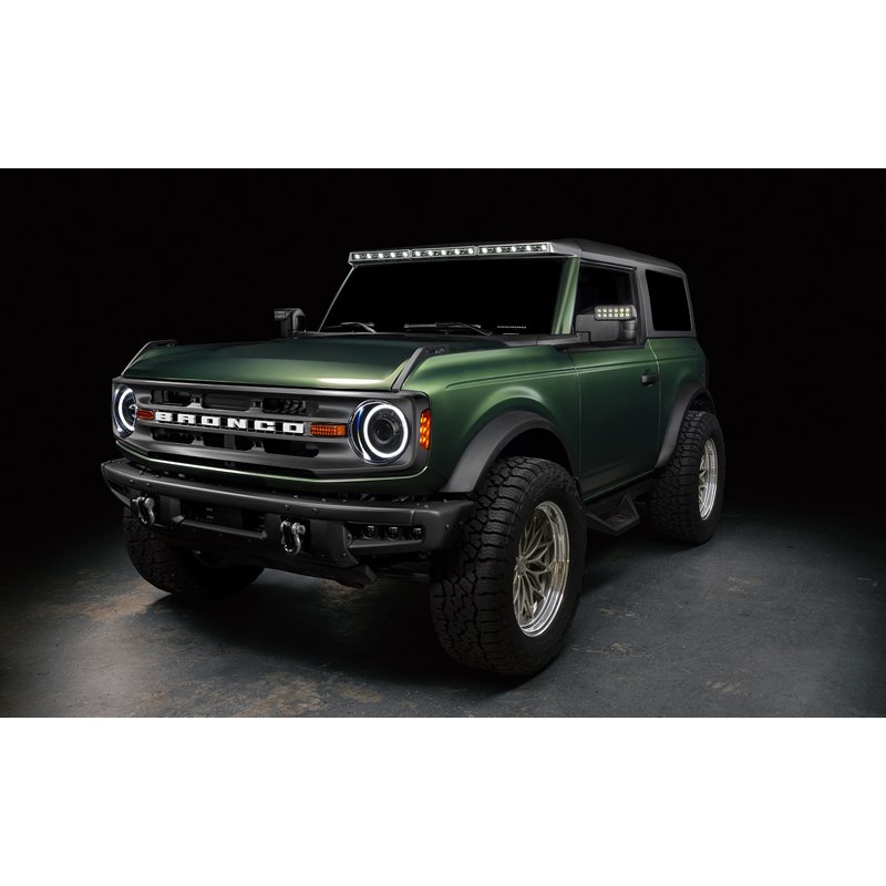 Oracle | Integrated Windshield Roof LED Light Bar System for 2021+ Ford Bronco - Bronco 2021-2024
