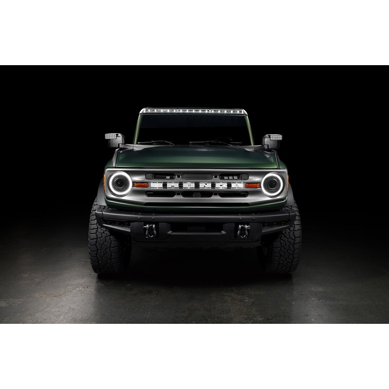 Oracle | Integrated Windshield Roof LED Light Bar System for 2021+ Ford Bronco - Bronco 2021-2024