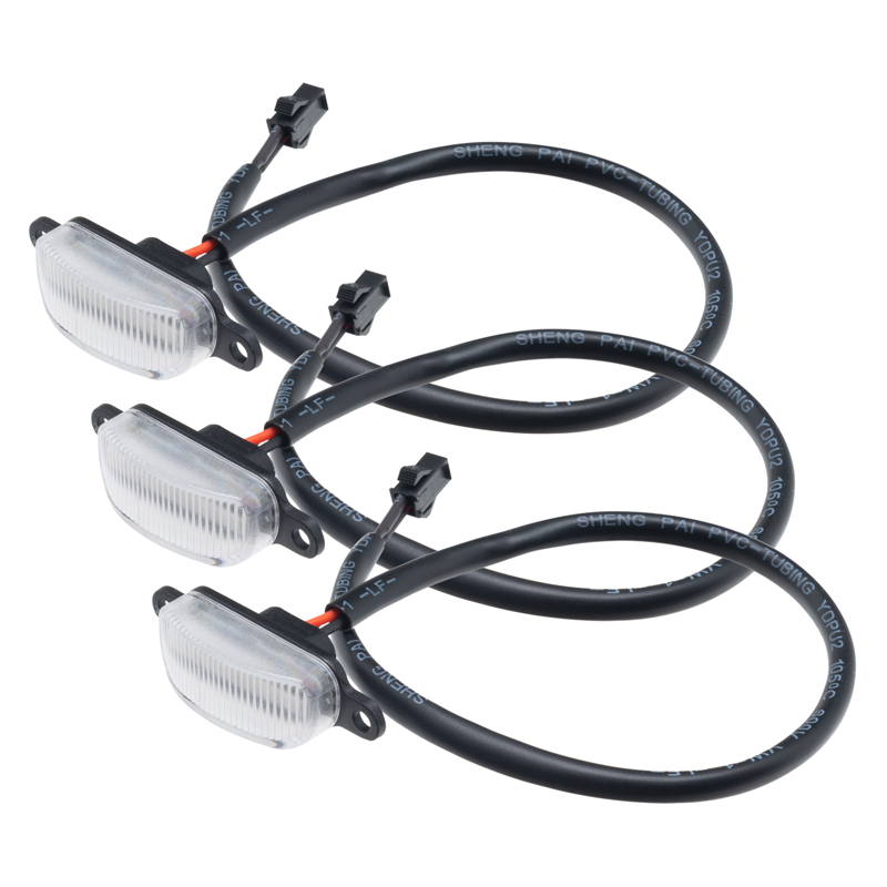 Oracle | Universal Pre-Runner Style LED Grill Light Kit (New Style) - Clear Lens - Gladiator / Wrangler (JL) 2018-2022