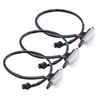 Oracle | Universal Pre-Runner Style LED Grill Light Kit (New Style) - Clear Lens - Gladiator / Wrangler (JL) 2018-2022
