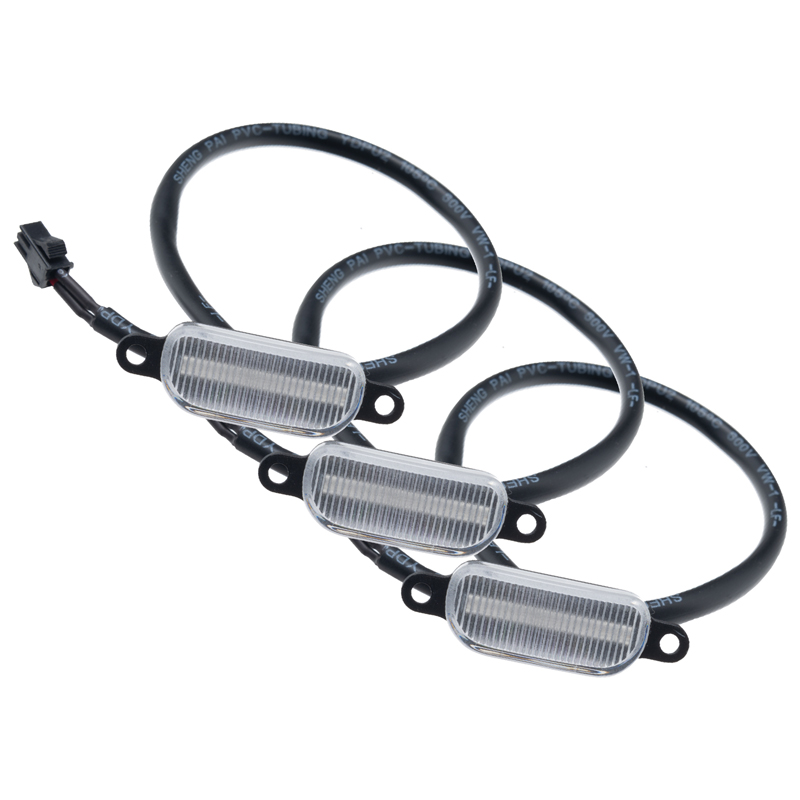 Oracle | Universal Pre-Runner Style LED Grill Light Kit (New Style) - Clear Lens - Gladiator / Wrangler (JL) 2018-2022