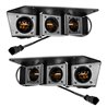 Oracle | ORACLE Lighting 2021-2022 Ford Bronco Triple LED Fog Light Kit for Steel Bumper - Bronco 2.3T / 2.7T / 3.0T 2021-2024