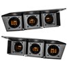 Oracle | ORACLE Lighting 2021-2022 Ford Bronco Triple LED Fog Light Kit for Steel Bumper - Bronco 2.3T / 2.7T / 3.0T 2021-2024