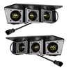 Oracle | ORACLE Lighting 2021-2022 Ford Bronco Triple LED Fog Light Kit for Steel Bumper - Bronco 2021-2024