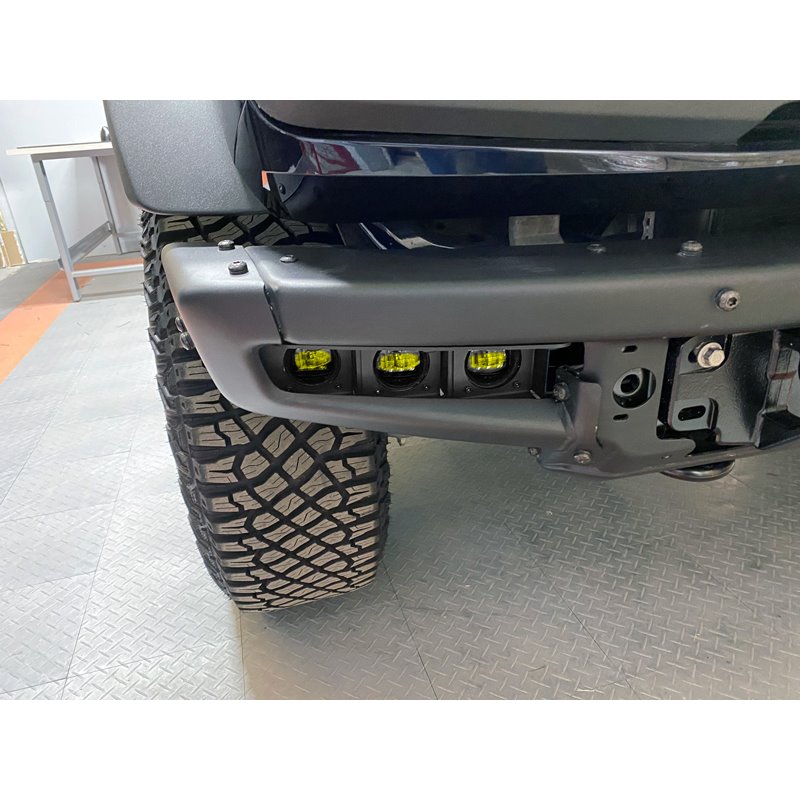 Oracle | ORACLE Lighting 2021-2022 Ford Bronco Triple LED Fog Light Kit for Steel Bumper - Bronco 2021-2024