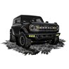 Oracle | ORACLE Lighting 2021-2022 Ford Bronco Triple LED Fog Light Kit for Steel Bumper - Bronco 2021-2024