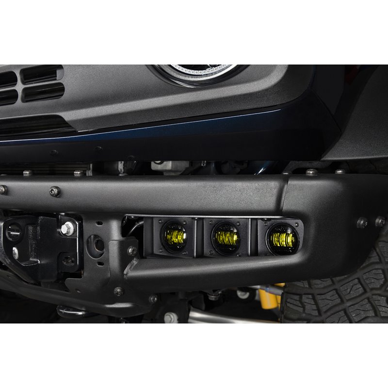 Oracle | ORACLE Lighting 2021-2022 Ford Bronco Triple LED Fog Light Kit for Steel Bumper - Bronco 2021-2024