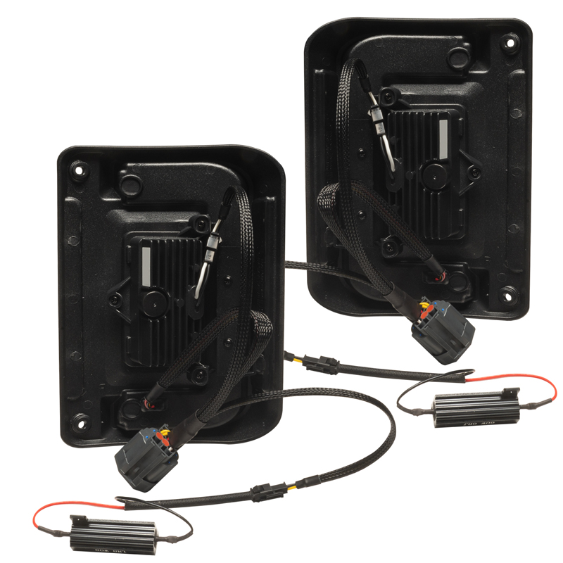 Oracle | ORACLE Lighting Flush Mount LED Tail Lights for Jeep Wrangler JK - Wrangler (JK) / Wrangler (JL) 2007-2018