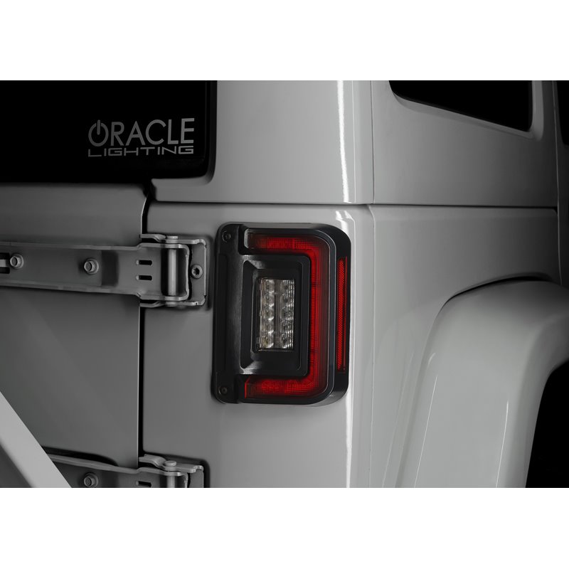 Oracle | ORACLE Lighting Flush Mount LED Tail Lights for Jeep Wrangler JK - Wrangler (JK) / Wrangler (JL) 2007-2018