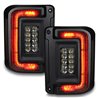 Oracle | ORACLE Lighting Black Series Flush Mount LED Tail Lights for Jeep Wrangler JK - Wrangler (JK) / Wrangler (JL) 2007-2018