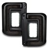 Oracle | ORACLE Lighting Black Series Flush Mount LED Tail Lights for Jeep Wrangler JK - Wrangler (JK) / Wrangler (JL) 2007-2018