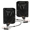 Oracle | ORACLE Lighting Black Series Flush Mount LED Tail Lights for Jeep Wrangler JK - Wrangler (JK) / Wrangler (JL) 2007-2018