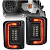 Oracle | ORACLE Lighting Black Series Flush Mount LED Tail Lights for Jeep Wrangler JK - Wrangler (JK) / Wrangler (JL) 2007-2018