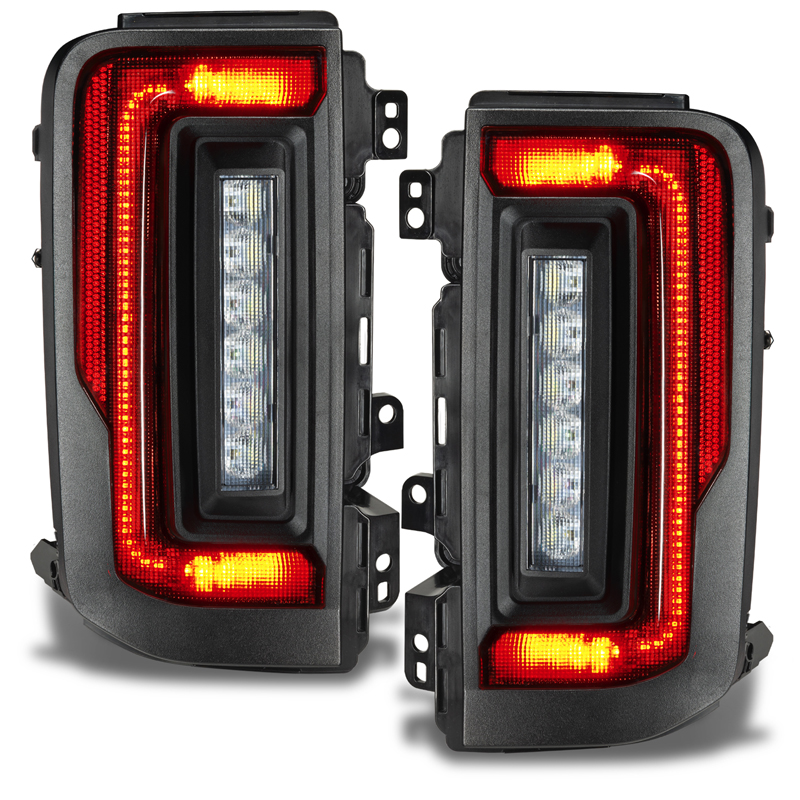 Oracle | ORACLE Black Series Flush Style LED Tail Lights for 2021-2023 Ford Bronco - Bronco 2021-2024