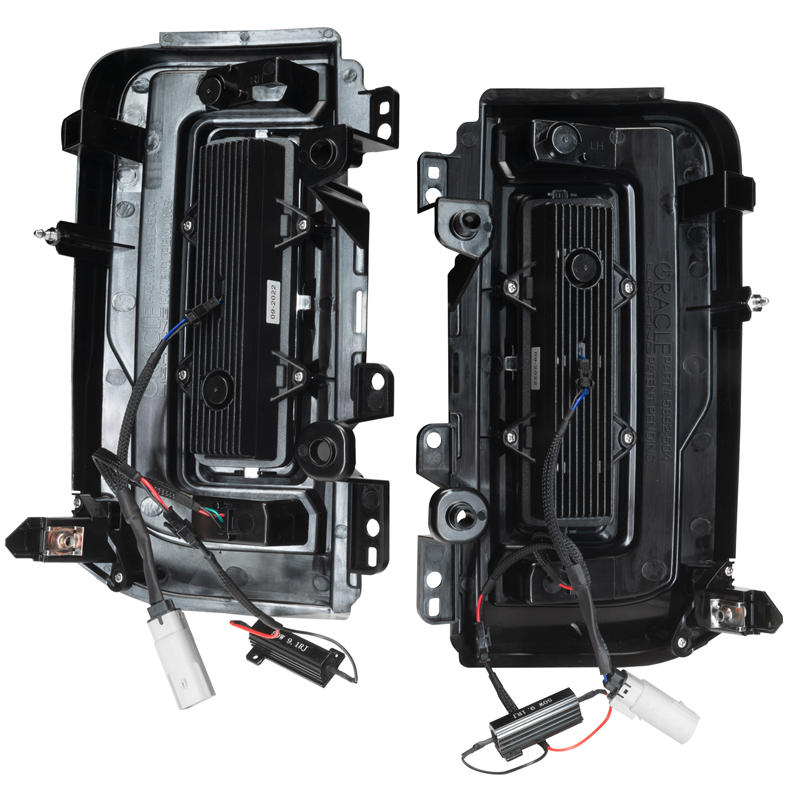 Oracle | ORACLE Black Series Flush Style LED Tail Lights for 2021-2023 Ford Bronco - Bronco 2021-2024