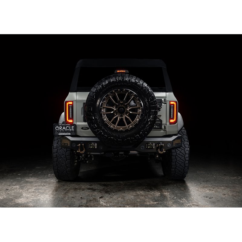 Oracle | ORACLE Black Series Flush Style LED Tail Lights for 2021-2023 Ford Bronco - Bronco 2021-2024