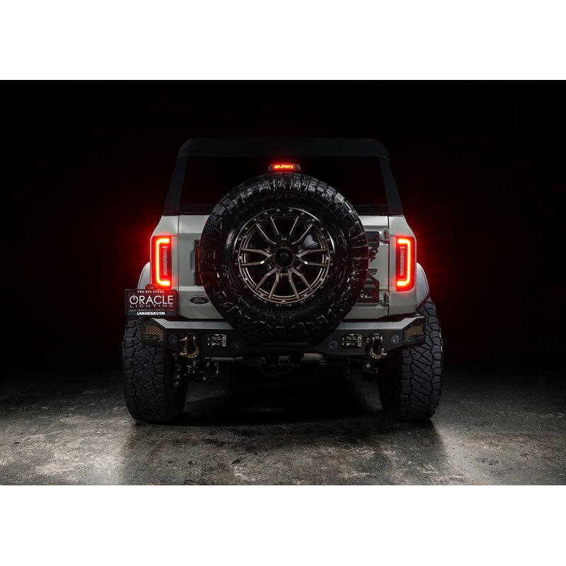 Oracle | ORACLE Black Series Flush Style LED Tail Lights for 2021-2023 Ford Bronco - Bronco 2021-2024